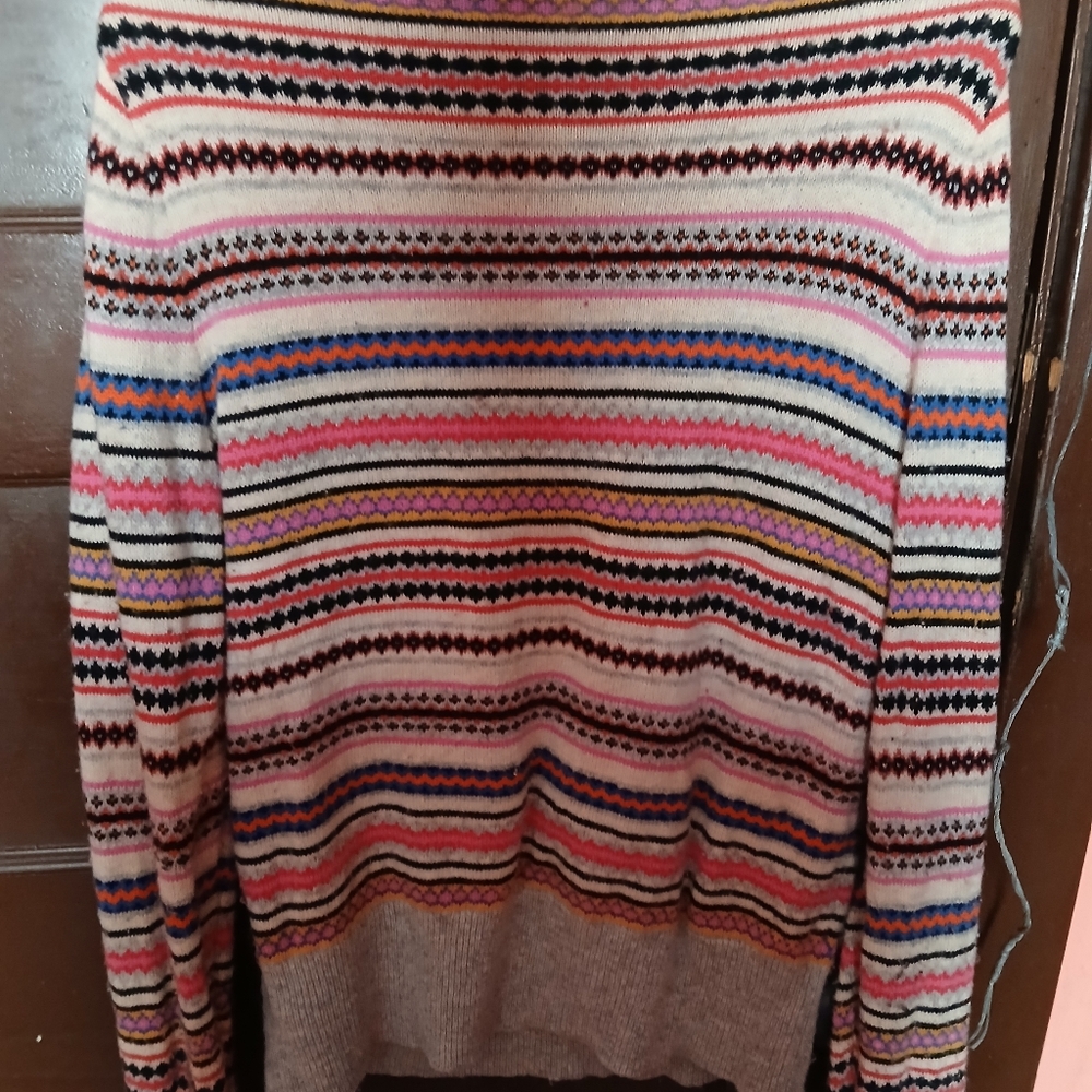 GAP Women's Colorful Striped Sweater - Picture 8 of 11